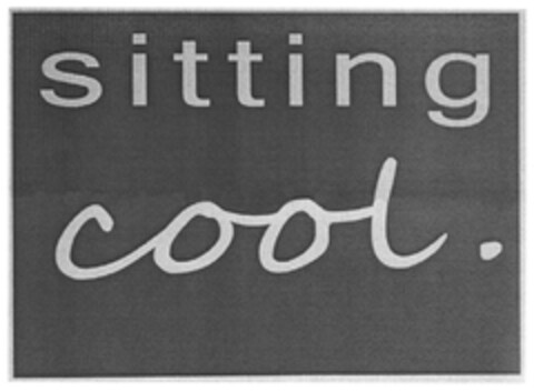 sitting cool. Logo (DPMA, 18.07.2012)