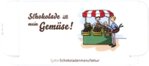 Schokolade ist mein Gemüse! SylterSchokoladenmanufaktur Logo (DPMA, 11/09/2013)