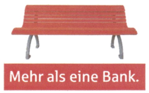 Mehr als eine Bank. Logo (DPMA, 23.05.2014)