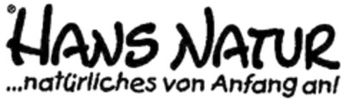 HANS NATUR...natürliches von Anfang an! Logo (DPMA, 03/02/2015)