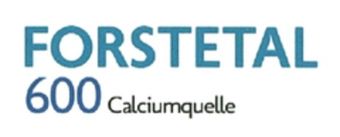 FORSTETAL 600 Calciumquelle Logo (DPMA, 05/06/2015)