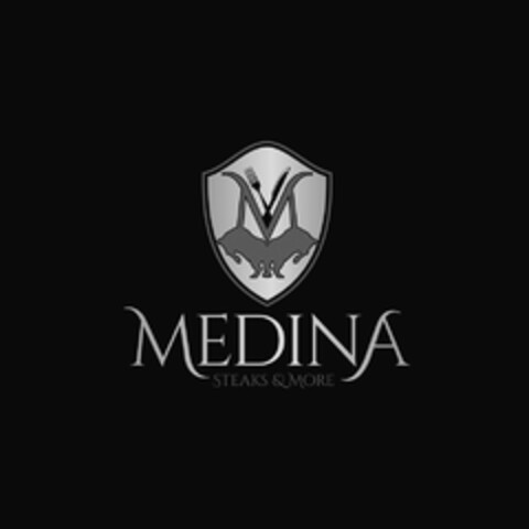 MEDINA STEAKS & MORE Logo (DPMA, 03/16/2017)