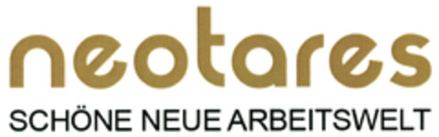 neotares SCHÖNE NEUE ARBEITSWELT Logo (DPMA, 12/15/2018)