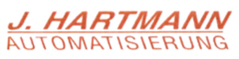 J. HARTMANN AUTOMATISIERUNG Logo (DPMA, 09/16/2020)