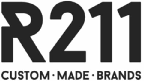 R211 CUSTOM · MADE · BRANDS Logo (DPMA, 28.08.2021)