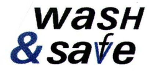 wash & save Logo (DPMA, 12.11.2002)