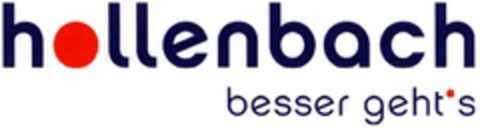 hollenbach besser geht's Logo (DPMA, 18.08.2003)
