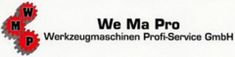 W M P We Ma Pro Werkzeugmaschinen Profi-Service GmbH Logo (DPMA, 10/07/2003)