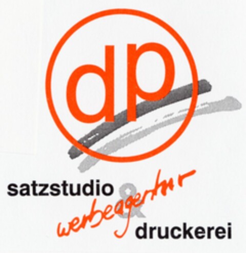 dp satzstudio werbeagentur druckerei Logo (DPMA, 28.04.2004)