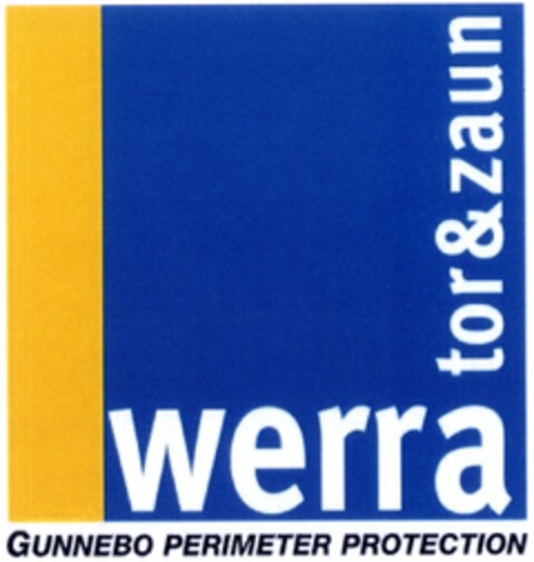 werra tor & zaun Logo (DPMA, 10/22/2004)