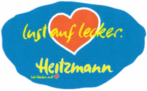 lust auf lecker. Heitzmann Wir backen mit Logo (DPMA, 13.05.2005)