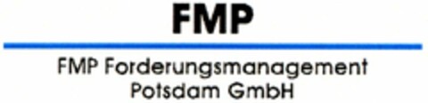 FMP Forderungsmanagement Postdam GmbH Logo (DPMA, 17.06.2005)