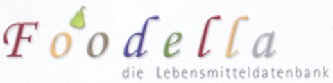 Foodella die Lebensmitteldatenbank Logo (DPMA, 23.08.2006)