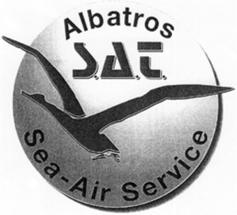 Albatros S.A.T. Sea-Air Service Logo (DPMA, 08/08/2007)