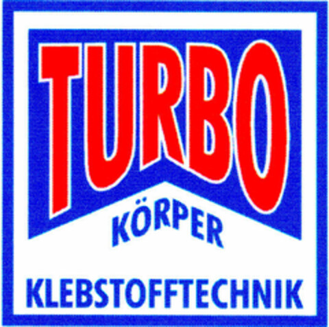 TURBO KÖRPER KLEBSTOFFTECHNIK Logo (DPMA, 06.06.1997)