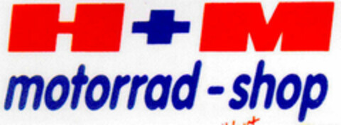 H+M motorrad-shop Logo (DPMA, 18.03.1999)