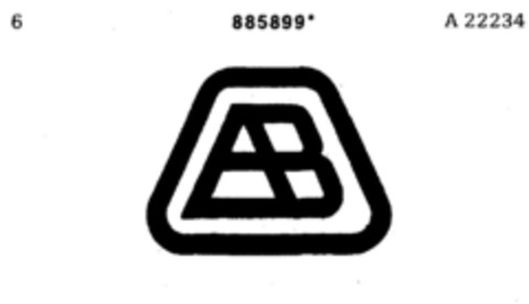AB Logo (DPMA, 05.03.1971)