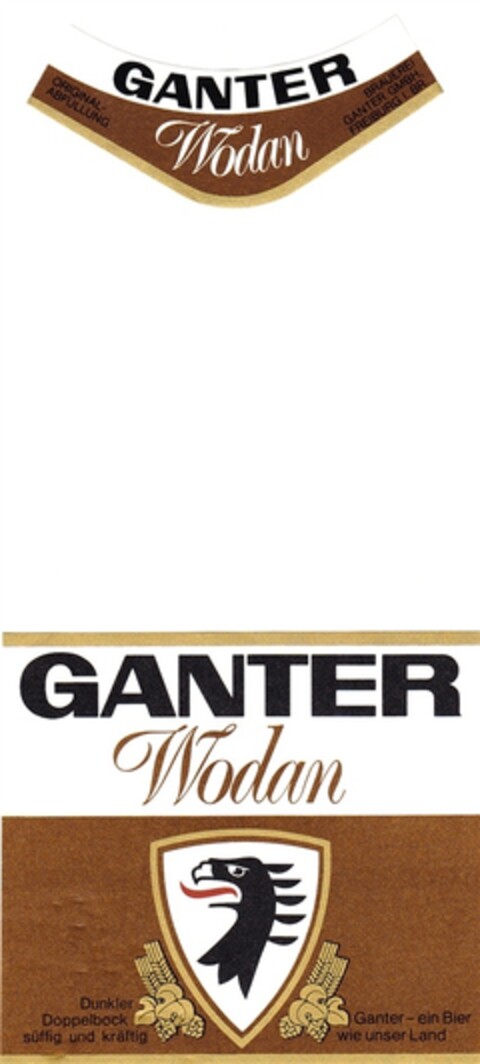 GANTER Wodan Logo (DPMA, 07.11.1973)