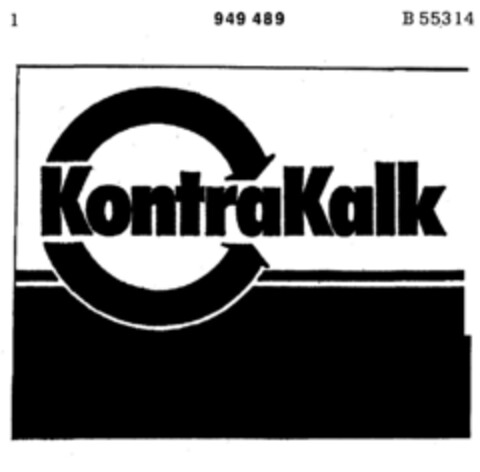 KontraKalk Logo (DPMA, 10.12.1975)