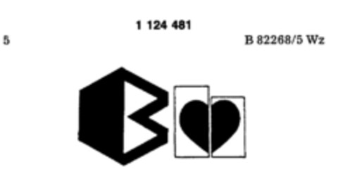 B Logo (DPMA, 22.07.1987)