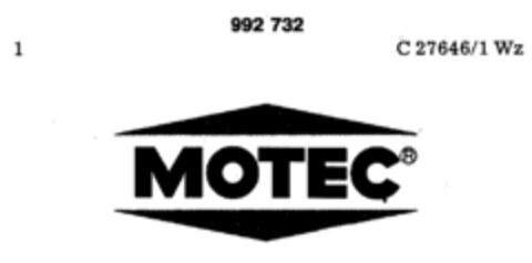 MOTEC Logo (DPMA, 09.12.1978)
