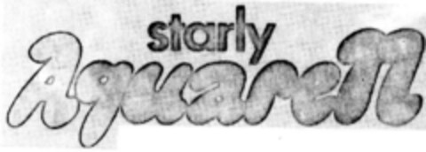 starly Aquarell Logo (DPMA, 02/03/1971)