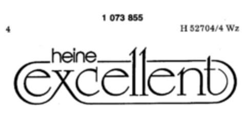 heine excellent Logo (DPMA, 05/04/1984)