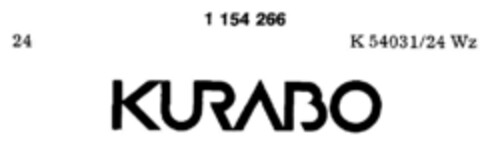 KURABO Logo (DPMA, 02/24/1989)