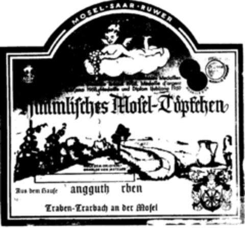 Himmlisches Mosel-Töpfchen Logo (DPMA, 05/21/1962)