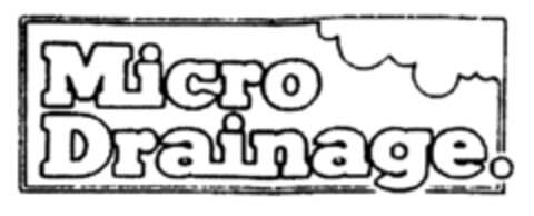MICRO DRAINAGE Logo (DPMA, 02/08/1989)