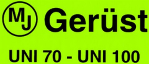 MJ Gerüst Logo (DPMA, 03.07.1993)