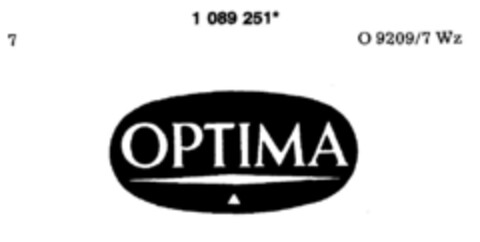 OPTIMA Logo (DPMA, 10.03.1978)