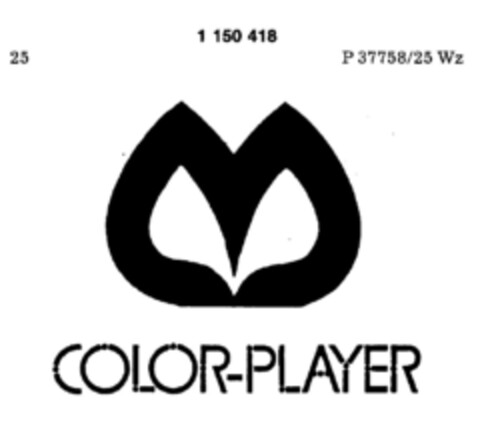 COLOR-PLAYER Logo (DPMA, 15.03.1989)