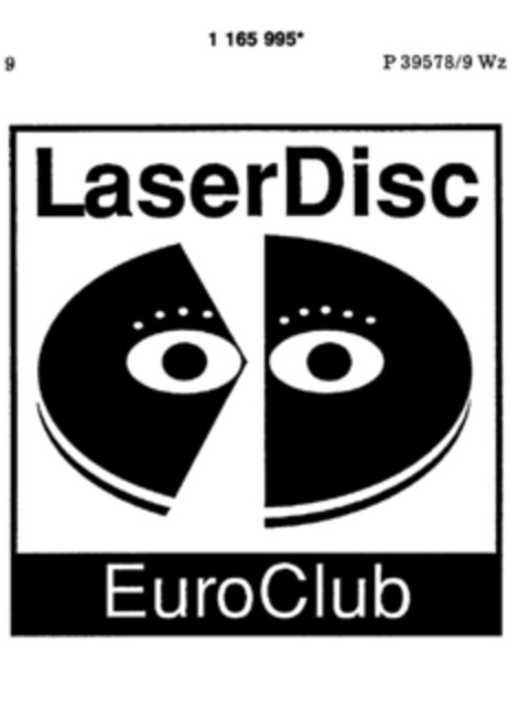 LaserDisc EuroClub Logo (DPMA, 05.06.1990)