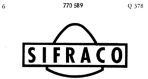 SIFRACO Logo (DPMA, 27.09.1961)