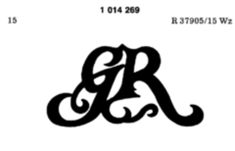 GR Logo (DPMA, 12.06.1980)