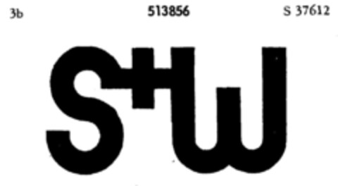 S+W Logo (DPMA, 09/13/1938)