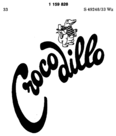 Crocodillo Logo (DPMA, 10/17/1989)