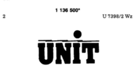 UNiT Logo (DPMA, 23.12.1988)