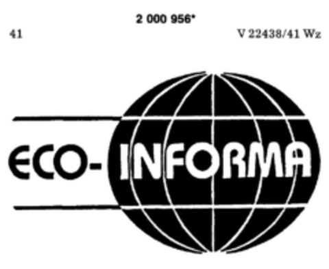 ECO-INFORMA Logo (DPMA, 26.11.1990)