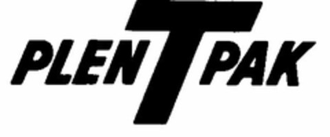 PLEN T PAK Logo (DPMA, 08.08.1986)