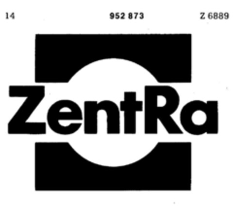 ZentRa Logo (DPMA, 06.12.1975)