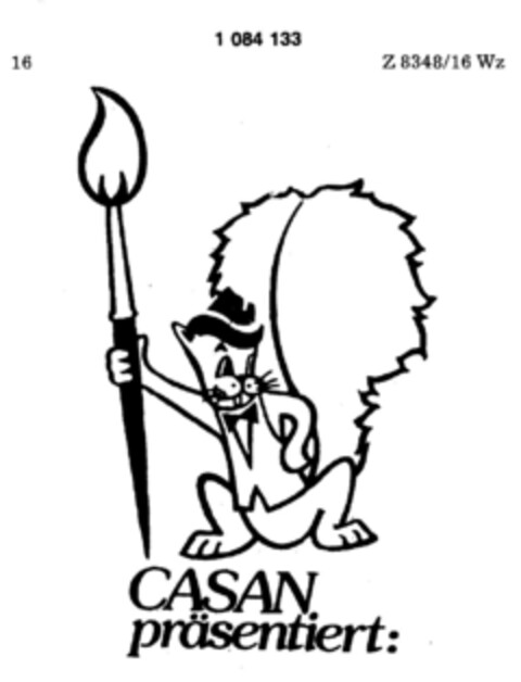 CASAN präsentiert: Logo (DPMA, 03/02/1982)