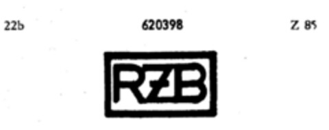 RZB Logo (DPMA, 14.06.1950)