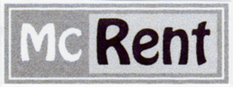Mc Rent Logo (DPMA, 15.02.2000)