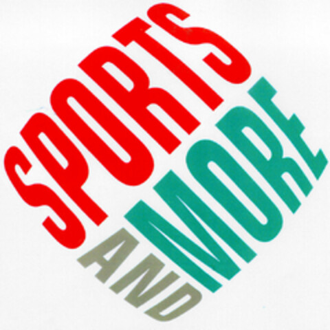 SPORTS AND MORE Logo (DPMA, 10.03.2000)