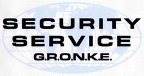 SECURITY SERVICE G.R.O.N.K.E. Logo (DPMA, 01/22/2001)