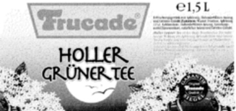 HOLLER GRÜNER TEE Frucade Logo (DPMA, 08.02.2001)