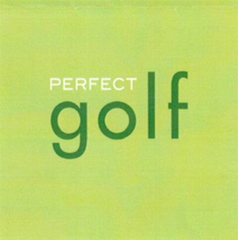 PERFECT golf Logo (DPMA, 15.07.2011)