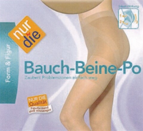 nur die Bauch-Beine-Po Logo (DPMA, 04.06.2012)